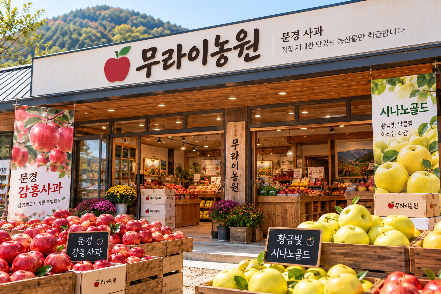 무라이농원 풍경
